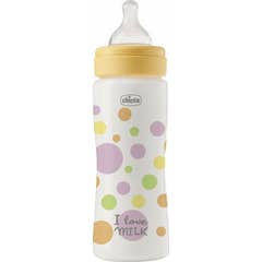 Chicco Perfect Easy Biberão Amarelo 4M+ 330ml