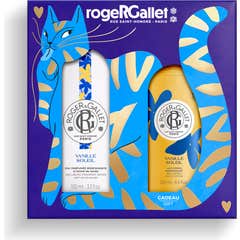 Roger & Gallet Caixa Água Perfumada Bem-Estar Vanille Soleil 100ml + Leite Corporal