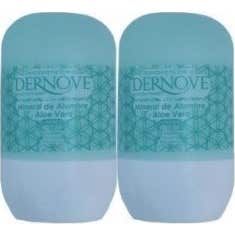 Dernove Desodorante Alumbre y Aloe Vera Roll On 2x75ml