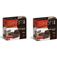 Siken Diet Cocoa Bar Duplo 2x5 Barras