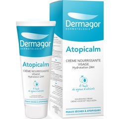 Atopicalm Crème Nourrissante Visage 40ml Dermagor,