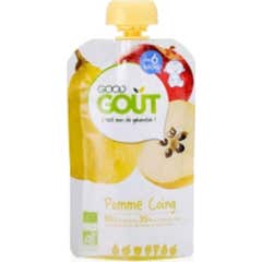 Good Got Pure Fruit em 6 meses Quince Maçã Orgânica 120g