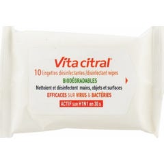 Vita Citral desinfetante limpa 10uds