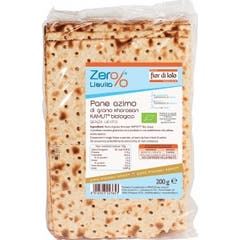 Fior di Loto Zero % Gluten Pane Azzimo Farro 200g