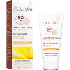 Acorelle Creme Facial Cor Spf50 50ml