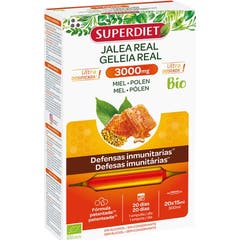 Super Diet Suplemento Jalea Real Bio Ampollas 20x15ml