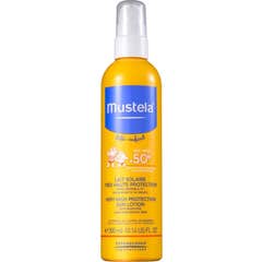 Mustela ™ fotoprotetor solar spray pele atópica SPF50 + 300ml