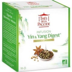 Yin & Yang Infusion Pagoda Teas Digest 70 G