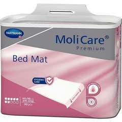Molicare Premium Bed Mat 7 Gotas 60x90cm com Abas 30 Unidades