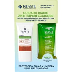 Rilastil Pack Acnestil Spf50+ + Gel Limpiador
