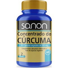 Sanon Concentrado Turmeric 550mg 30caps Vegetal