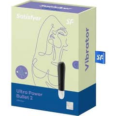 Satisfyer Ultra Power Bullet Vibrador 2 USB Preto 1 peça Satisfyer Ultra Power Bullet Vibrador 2 USB Preto 1 peça