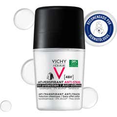 Desodorante Vichy Homme - Anti-Stain Roll On Ball 50ml Desodorante Vichy Homme - Anti-Stain Roll On Ball 50ml