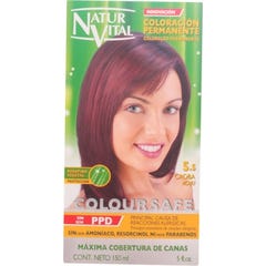 NaturVital Coloursafe Permanent Hair Color 5.5 Mahogany 150ml