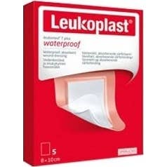 Curativo Leukomed ™ esterilizado ADH 8x10cm 5 curativos