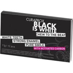 Curaprox Black Is White Chicle 12 nós