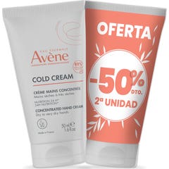 Avene Cold Cream Concentrado Creme para as Mãos Pack Duox 50 Ml