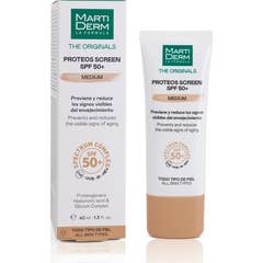 Tela Martiderm Proteos Spf 50+ Medium 40 ml