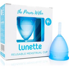 Lunacopine Menstrual Cup White Cup Tamanho 1