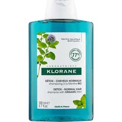 Shampoo Desintoxicante Anti-Poluição Klorane com Hortelã Aquática 200ml