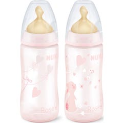 Biberão Nuk ™ Biberão First Choice teat latex tamanho M 1 300ml 1ud
