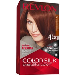 Revlon Colorsilk 31 Dark Auburn Kit Cor de Cabelo de Cobre