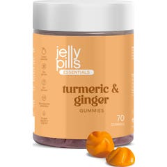 Jelly Pills® Turmeric & Ginger Gummies 70uds