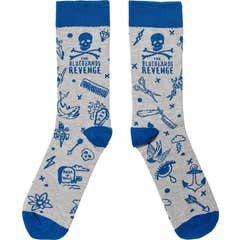 The Bluebeards Revenge Skull And Crossbones Socks 1 Par