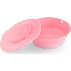Prato de Bolo Twistshake Pink +6 Meses 1pc