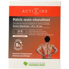 Actikine Patch Auto-Aquecimento 29x10cm 4unts