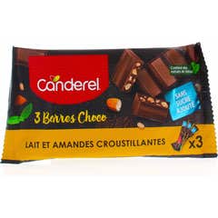 Canderel Barras Chocolate 3x27g