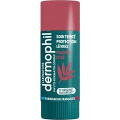 Dermophil Stick Labial Colorido Rosado 4g