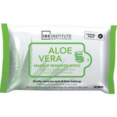 IDC Institute Toalhitas Desmaquilhantes Aloe Vera 20 unid.