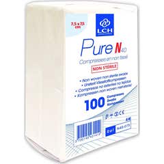 Lch Pure Compresa Estéril No tejido 7,5x7,5cm 100uds Lch Pure Compresa Estéril No tejido 7,5x7,5cm 100uds