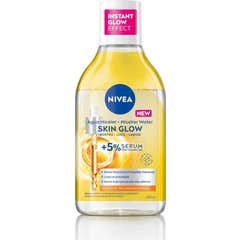 Nivea Agua Micelar Serum Skin Glow Pele Baça Sensível 400ml