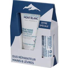 Saint-Gervais Mont Blanc Duo Reparador para Mãos & Lábios