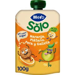Hero Solo Laranja Banana Pêra e Bolacha 100 g