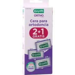 Gum Cera Ortodôntica Pack 3 Unidades