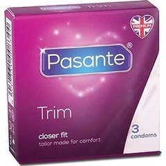 Preservativos Pasante Pack Thinner Trim 3 peças
