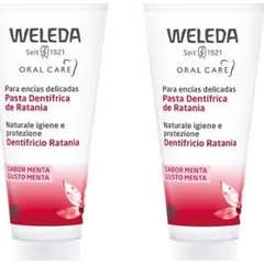Creme Dental Weleda Ratanhia 2 X 75 Ml