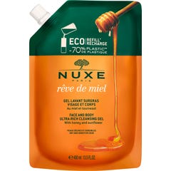 Nuxe Rêve de Miel Gel Limpiador Dermatológico Eco-Refill 400ml