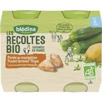 Bledina Rec Bio Courg/Poul 200Gx2