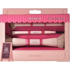 Beter Kit de Pincéis Les Doubles Plaisirs Collection 3 unid.