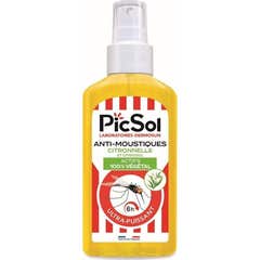 PicSol Repelente de Mosquitos Citronela e Citriodiol 125ml