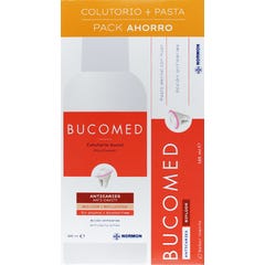 Normon Bucomed Anticaries Pack Colutório 500 ml + Pasta 125 ml