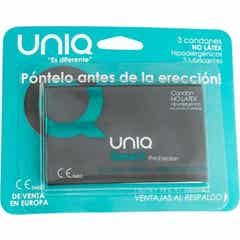 Uniq Smart Pre-Erection Latex Free Condom 3 pcs