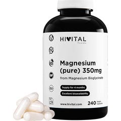 HIVITAL Magnesio bisglicinato 350 mg 240 cáps