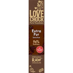 Lovechock Chocolate Preto Eco 94% Sem Açúcar Extra Puro 40g