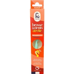Lamazuna Escova de Dentes Suave Verde Pastel 1 unid