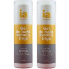 Interaphotek gel de banho aveia e trigo 750ml+750ml